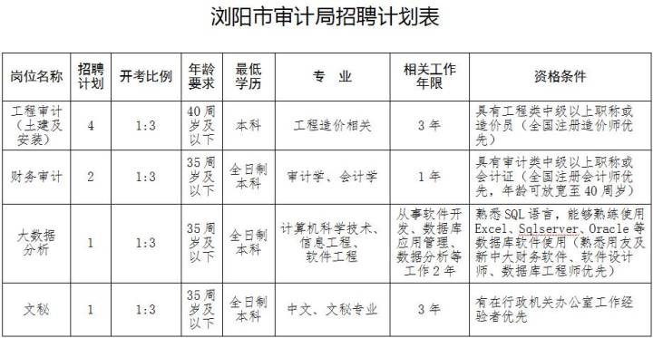 淇滨区审计局最新招聘公告详解